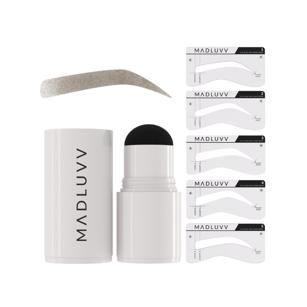 Madluvv SOFT BROWN BROW STAMP KIT